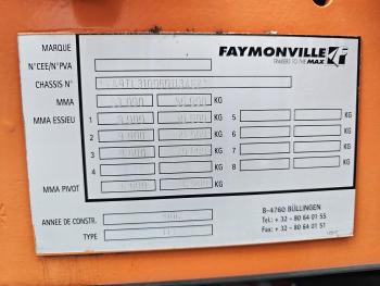 Faymonville STBZ-5VA + 3 AXLE JEEP DOLLY / EXTENDABLE / REMOVABLE NECK